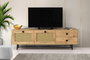 Hanah Home Hapsiyas 180 Soporte de TV Roble y Negro